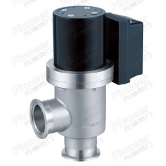 Electromagnetic High Vacuum Angle Valve