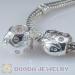 cheap european silver ladybug charms bead