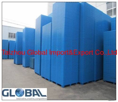 Single Faced Nestable Plastic Pallets, Light Duty HDPE Pallet