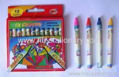 12 Colors Wax Crayon