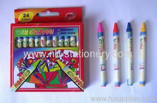 24 Colors Wax Crayon