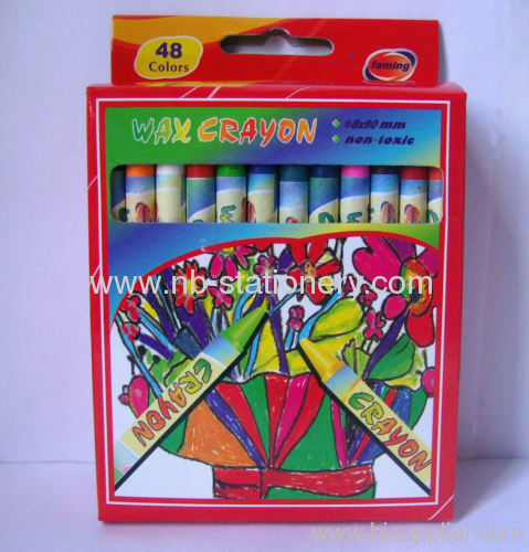 48 Colors Wax Crayon