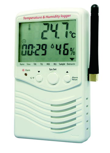 ZigBee Wireless Temperature and Humidity data logger