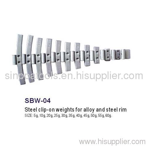 Steel Clip-on Balance Weight