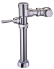 Manual piston flush valve