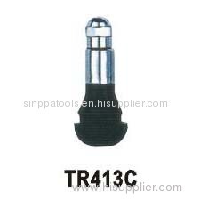 Chrome Sleeve Snap-in Tire Valve