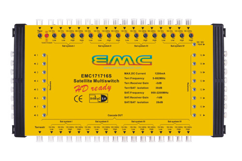 Satellite Multiswitch Cascadable