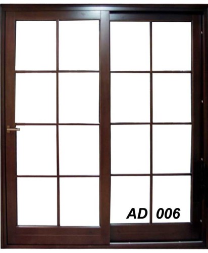 Aluminium doors