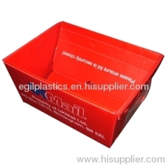 Postal Turnover Plastic Box