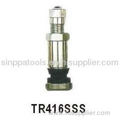 Clamp-in Metal Tire Valve