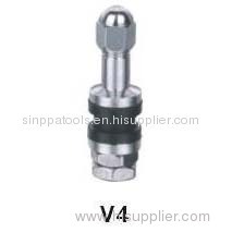 Clamp-in Metal Tire Valve