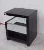 2012 Newest Mirrored Glass Nightstand Hotel Furniture