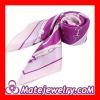 Printed Purple Silk Scarf 50X50cm Small Square Satin Pure Silk Scarves Wholesale