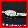 Fishhook Pearl Clasp Smooth olivary 8.7X21mm Sterling Silver