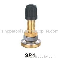 Clamp-in Metal Tire Valve