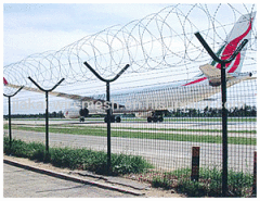 airport fence