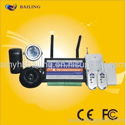 GSM security alarm system support remote control