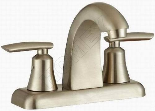 4" Two-handle basin faucet (UPCcertified)