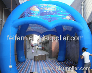 Inflatable tent