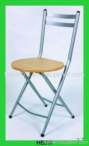 Metal folding chair