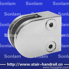 316 handrail glass clamp