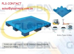 Grid top reversible plastic pallets recycle plastic pallet