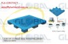 Euro standard grid top plastic pallets with nine big feet china pallet manufacturer