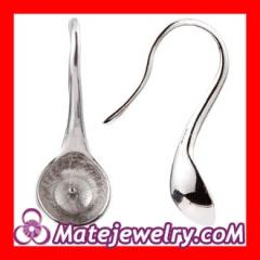 sterling silver earrings components