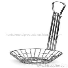 chromeplate frying baskets/ tinplate frying basket non-toxic