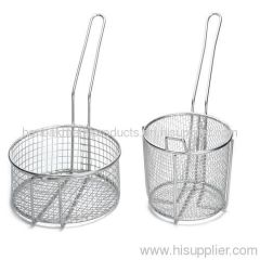 chromeplate frying baskets/ tinplate frying basket non-toxic