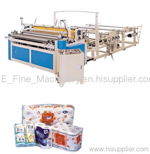 Automatic Bathroom Tissue Rolls Rewinder