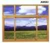 Wood-aluminum Sliding Window