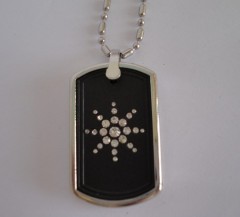 Quantum energy pendant with negative ions energy