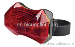 3 LED bicycle tail light