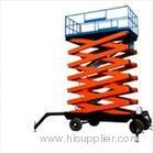 hydraulic mobile scissor work lift