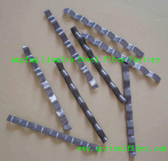 Mill cut steel fiber