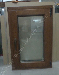 Aluminum-wood casement window