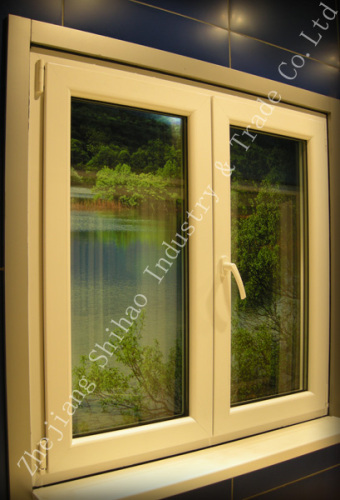 Thermal break plastic windows