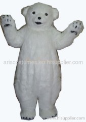polar bear mascot costume customize mascot