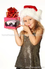 New arrival LCD projector, High lumen, free HDMI cable, best new year gift