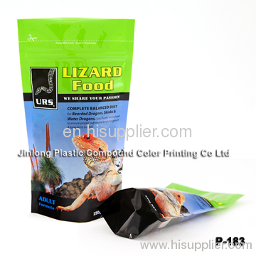 bird food bag with zipper