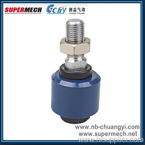 Ball float joint for pneumatic cylinder