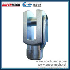YC Zinc plated fork joint for ISO 6432 and ISO 15552 standard pneumatic cylinder