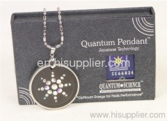 Scalar pendant with Negative ion energy