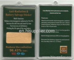 Anti radiation mobile sticker