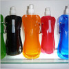 collapsible portable plastic water bottle