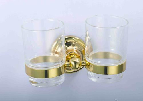 Gold-plated Glass Holder