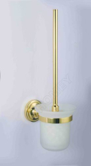 Gold-plated Toilet brush set