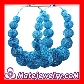 Mesh basketball wives earrings cheap