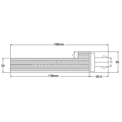 13W 52pcs 5050SMDG24 led plug light